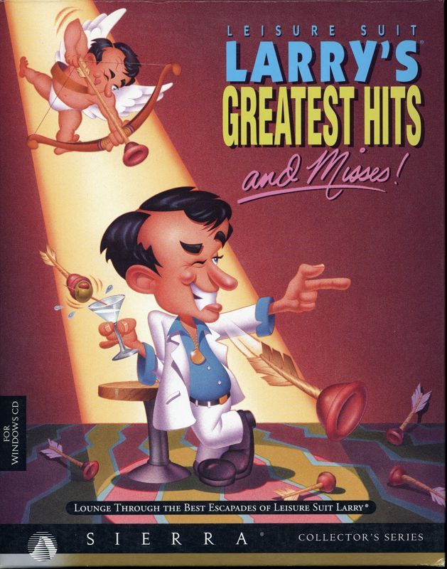 Game cover: Leisure Suit Larry's Greatest Hits and Misses!