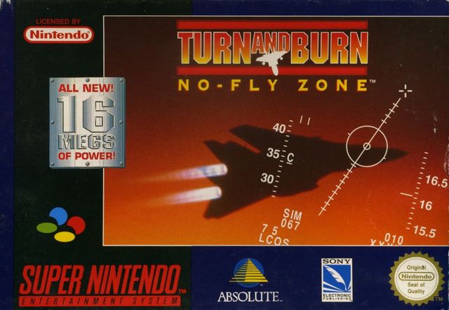 Game cover: Turn and Burn: No-Fly Zone