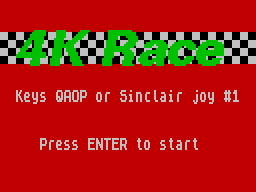 Game cover: 4k Race