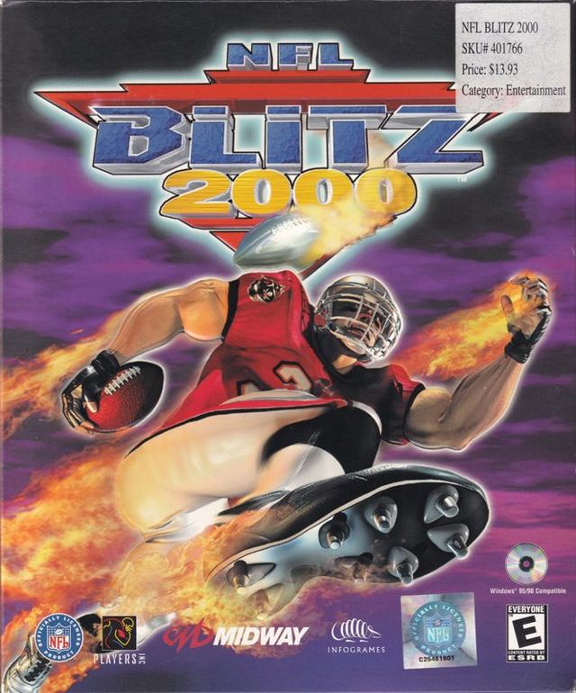 Game cover: NFL Blitz 2000