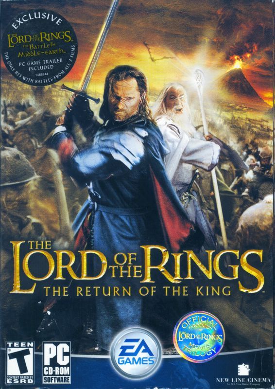Game cover: The Lord of the Rings: The Return of the King