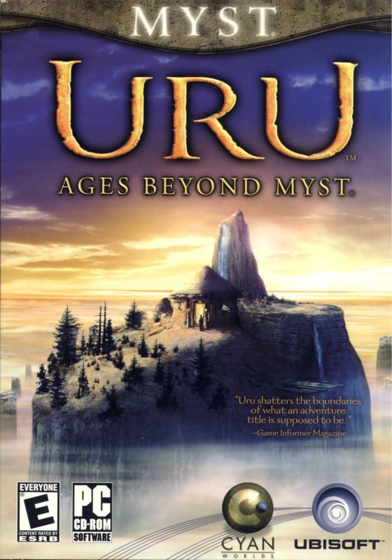 Game cover: Uru: Ages Beyond Myst