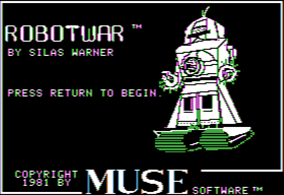 Game cover: Robot War