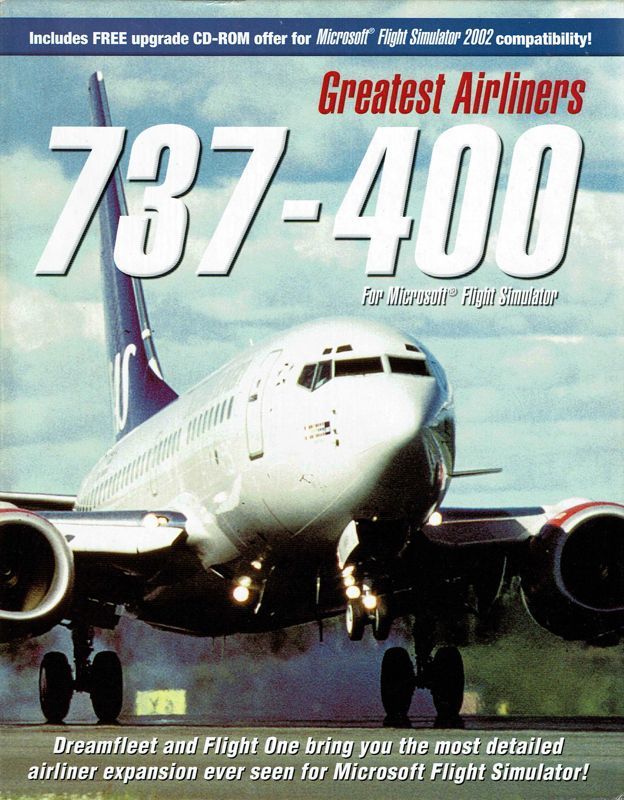Game cover: 737-400: Greatest Airliners