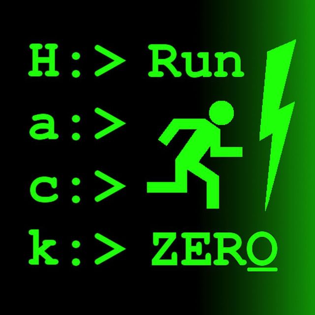 Game cover: Hack Run Zero