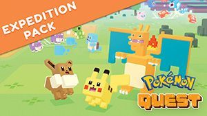 Game cover: Pokémon Quest: Expedition Pack