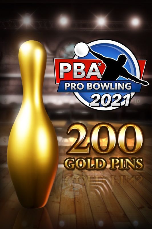 Game cover: PBA Pro Bowling 2021: 200 Gold Pins