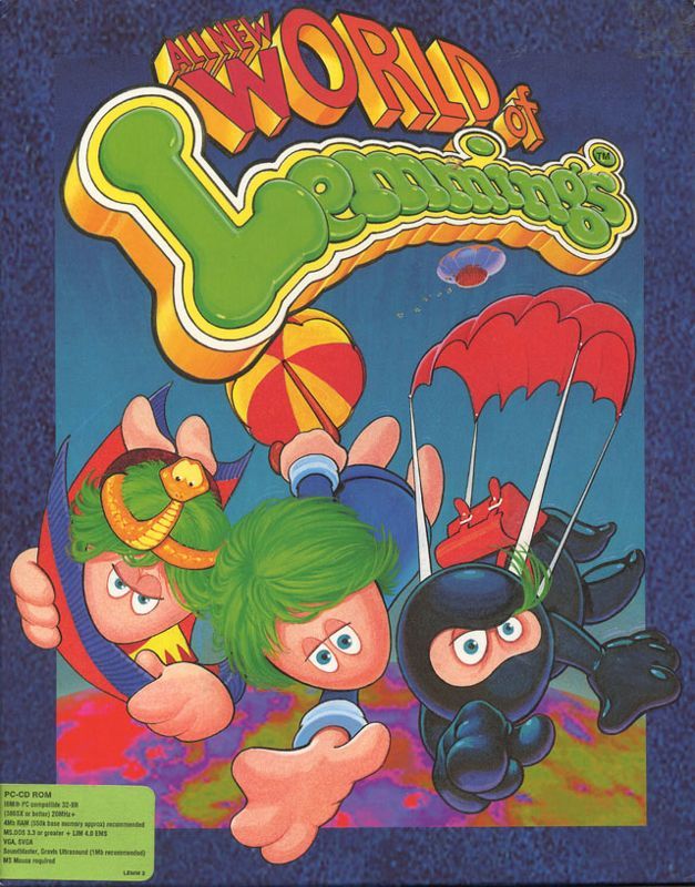 Game cover: The Lemmings Chronicles
