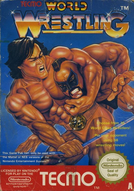 Game cover: Tecmo World Wrestling