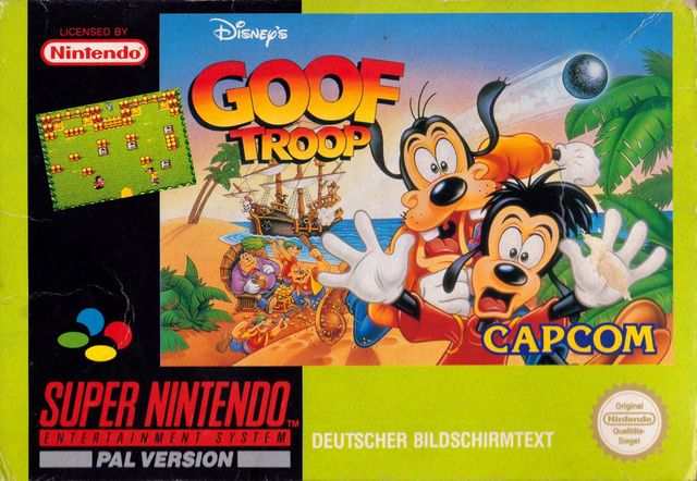 Game cover: Disney's Goof Troop
