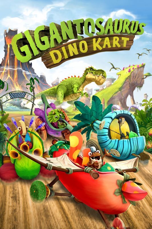 Game cover: Gigantosaurus: Dino Kart