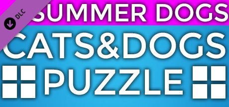 Game cover: Puzzle: Cats & Dogs - Summer Dogs