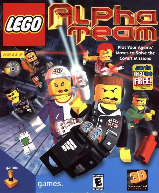 Game cover: LEGO Alpha Team