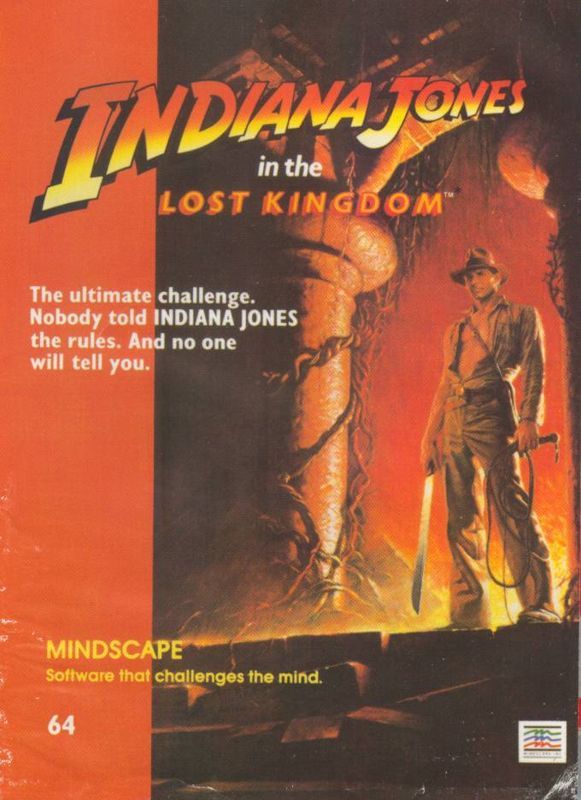 Game cover: Indiana Jones in the Lost Kingdom