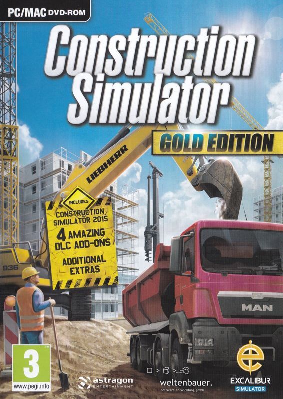 Game cover: Construction Simulator: Gold Edition