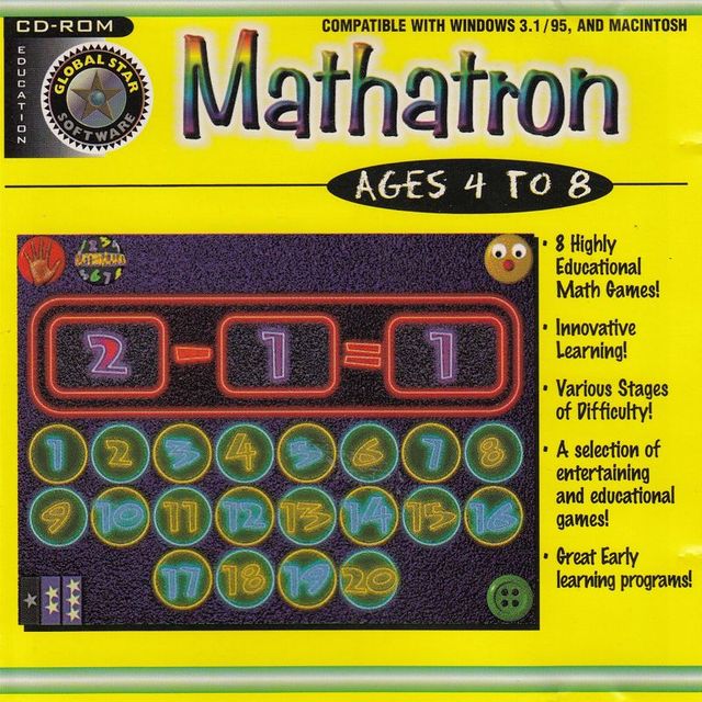 Game cover: Mathatron