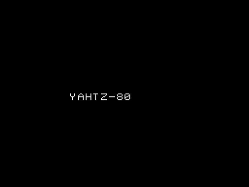 Game cover: Yahtz-80