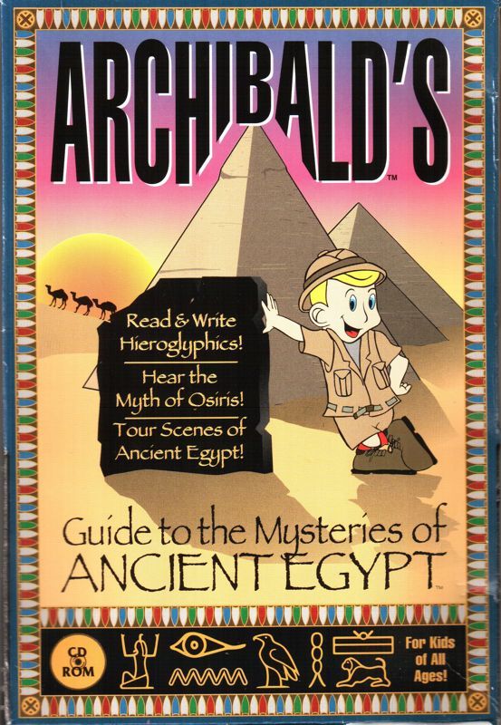Game cover: Archibald's Guide to the Mysteries of Ancient Egypt