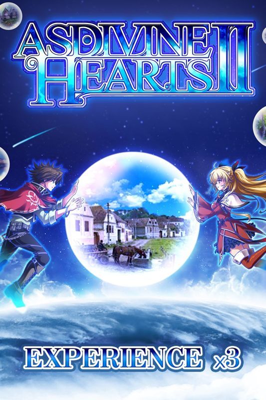 Game cover: Asdivine Hearts II: Experience x3