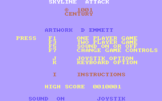 Game cover: Skyline Attack