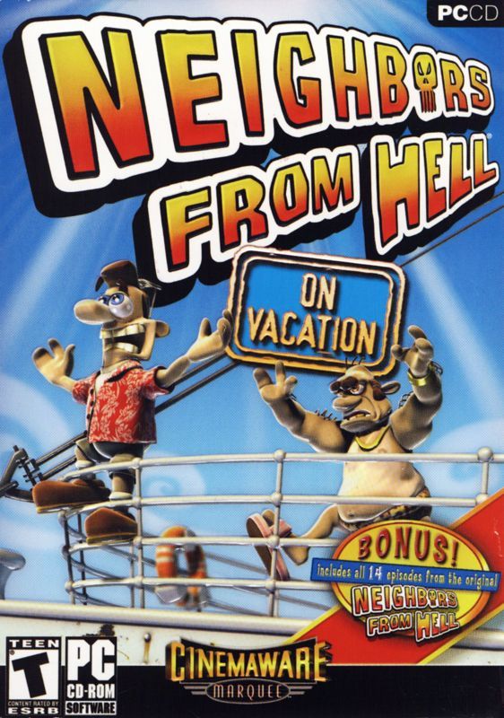 Game cover: Neighbors from Hell: On Vacation