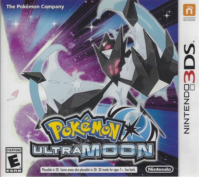 Game cover: Pokémon Ultra Moon