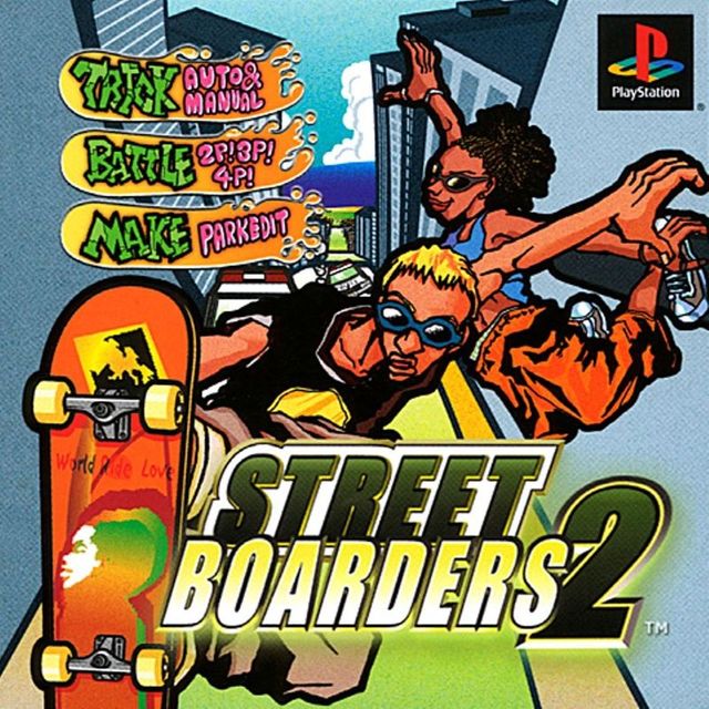 Game cover: Street Sk8er 2