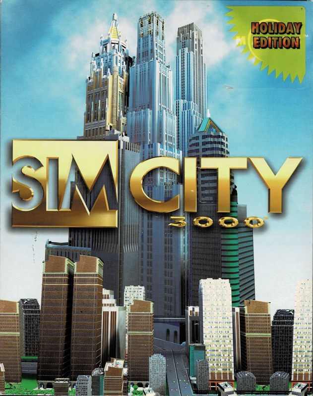 Game cover: SimCity 3000: Holiday Edition