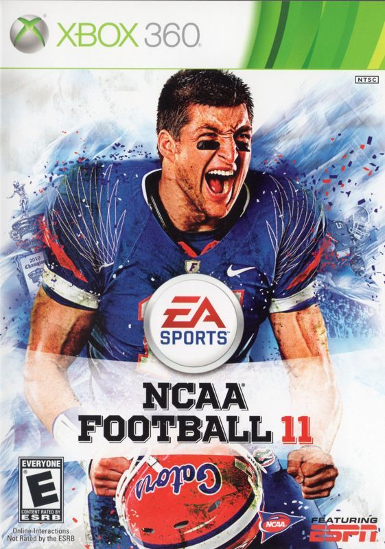 Game cover: NCAA Football 11