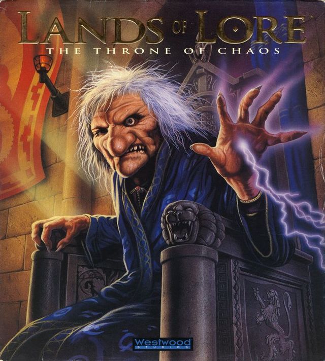 Game cover: Lands of Lore: The Throne of Chaos