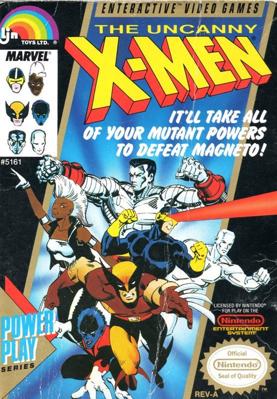 Game cover: The Uncanny X-Men