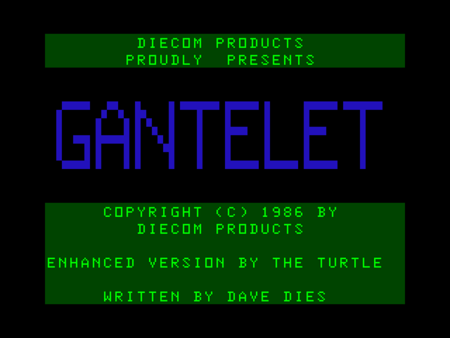 Game cover: Gantelet