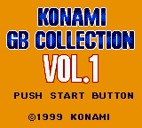Game cover: Konami GB Collection: Vol.1
