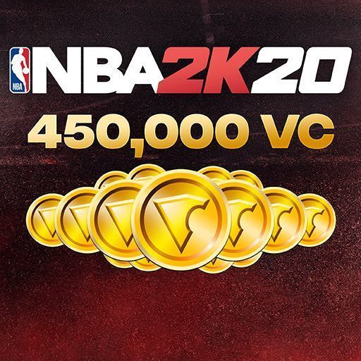 Game cover: NBA 2K20: 450,000 VC