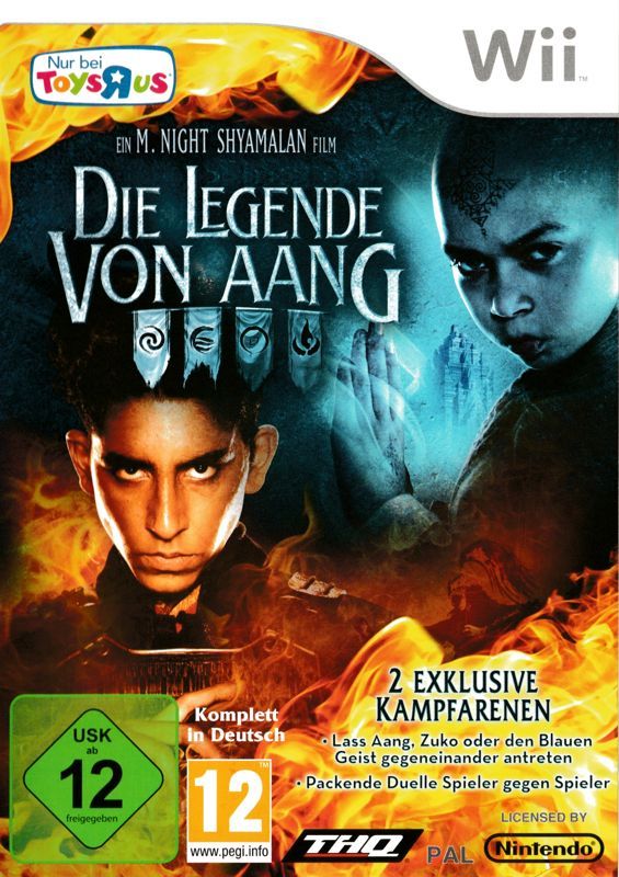 Game cover: The Last Airbender (Toys "R" Us Edition)