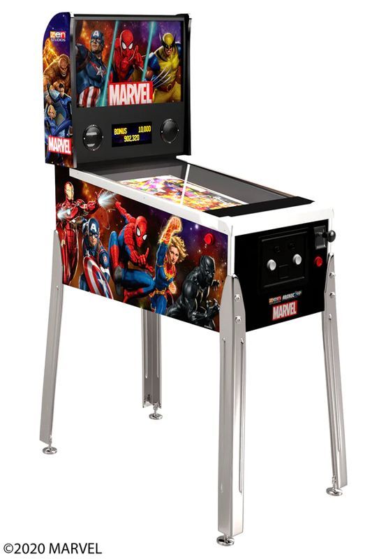 Game cover: Arcade1Up: Marvel Pinball