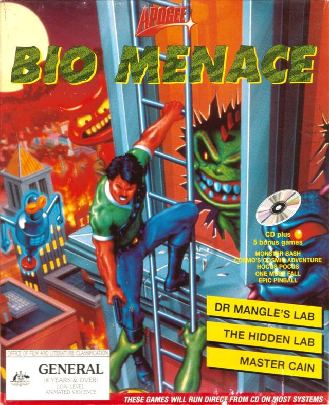 Game cover: Bio Menace