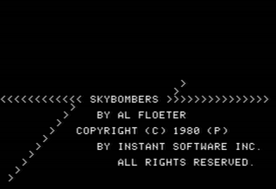 Game cover: Skybombers