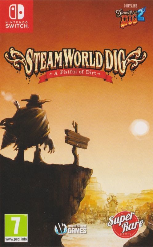 Game cover: SteamWorld Dig: A Fistful of Dirt