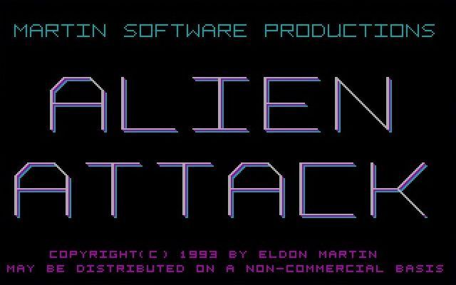 Game cover: Alien Attack
