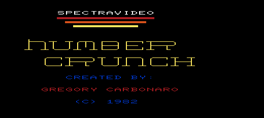 Game cover: Number Crunch