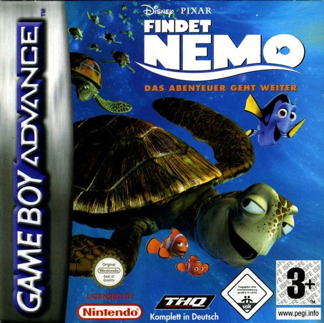 Game cover: Disney•Pixar Finding Nemo: The Continuing Adventures