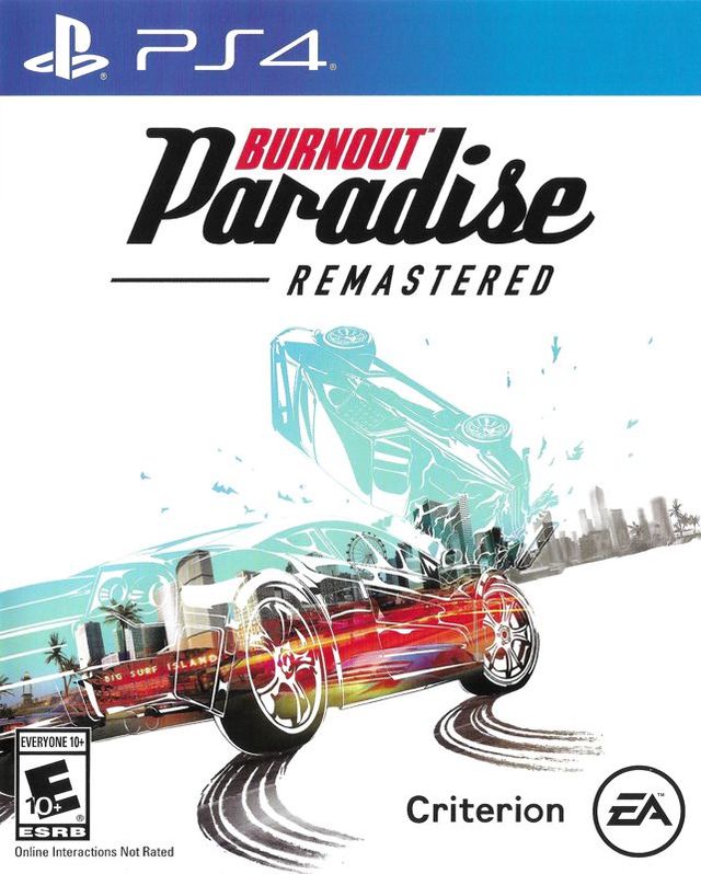 Game cover: Burnout: Paradise - Remastered
