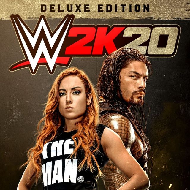 Game cover: WWE 2K20 (Deluxe Edition)