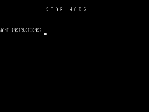 Game cover: Star Wars