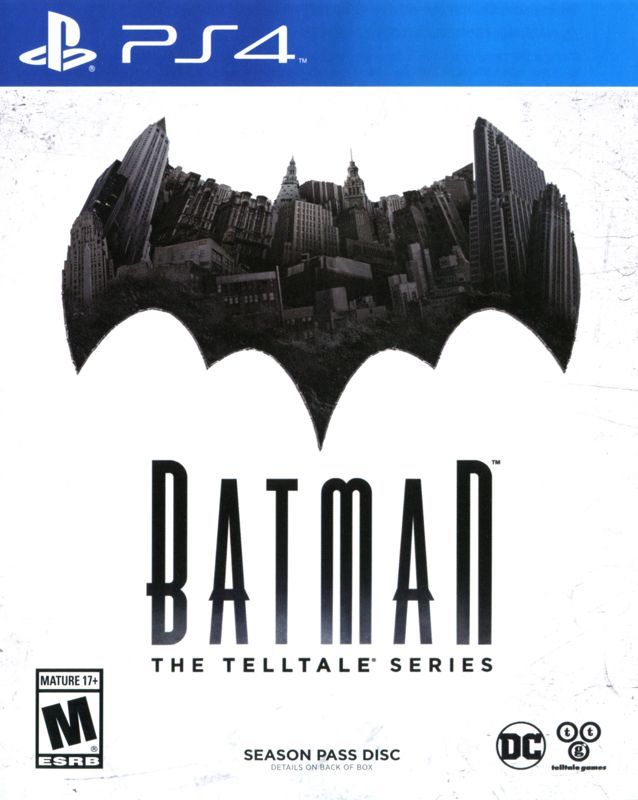 Game cover: Batman: The Telltale Series