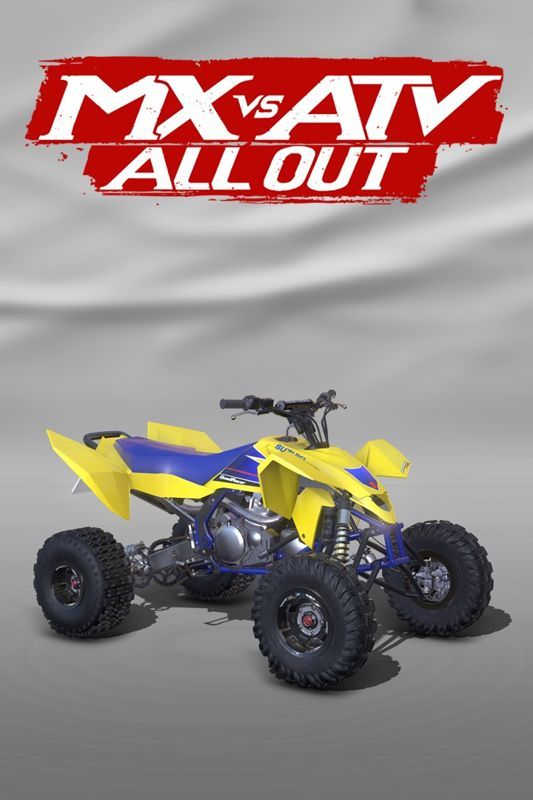Game cover: MX vs ATV All Out: 2011 Suzuki LT-R450