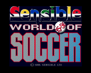 Game cover: Sensible World of Soccer '95/'96