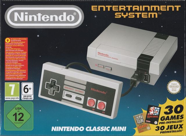 Game cover: Nintendo Entertainment System: NES Classic Edition