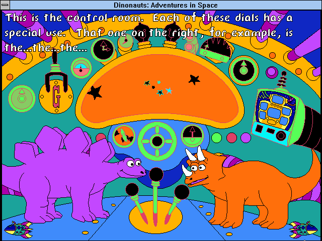 Game cover: Dinonauts: Animated Adventures in Space